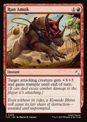 Run Amok - Foil<br /><span class="collector-number">Collector No. 258</span>