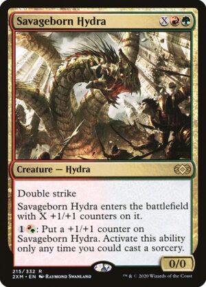 Savageborn Hydra - Foil<br /><span class="collector-number">Collector No. 215</span>