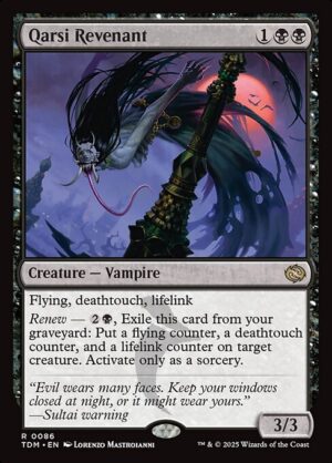Qarsi Revenant - Foil<br /><span class="collector-number">Collector No. 86</span>