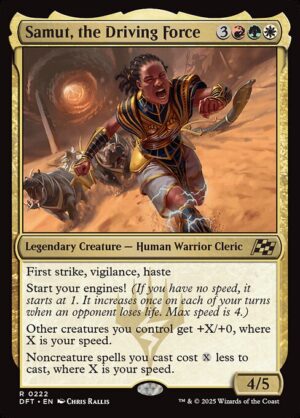 Samut, the Driving Force - Foil<br /><span class="collector-number">Collector No. 222</span>