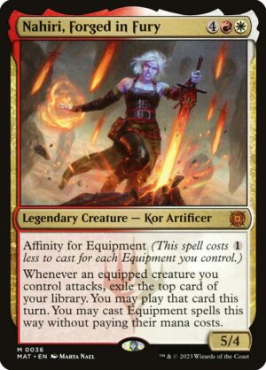 Nahiri, Forged in Fury - Foil<br /><span class="collector-number">Collector No. 36</span>