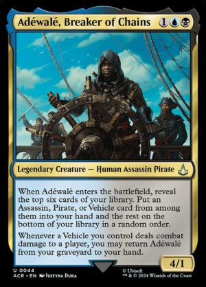 Adéwalé, Breaker of Chains<br /><span class="collector-number">Collector No. 44</span>