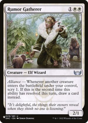 Rumor Gatherer<br /><span class="collector-number">Collector No. SNC-29</span>