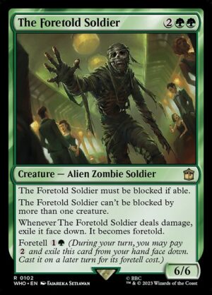 The Foretold Soldier - Foil<br /><span class="collector-number">Collector No. 102</span>