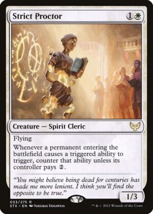 Strict Proctor - Foil<br /><span class="collector-number">Collector No. 33</span>