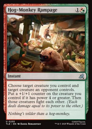 Hog-Monkey Rampage - Foil<br /><span class="collector-number">Collector No. 255</span>