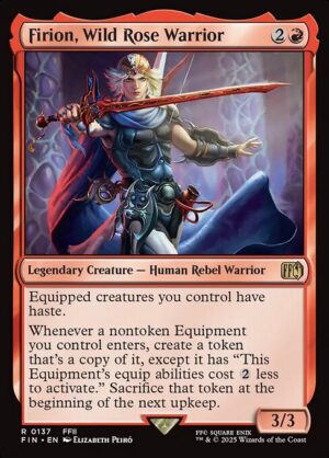 Firion, Wild Rose Warrior - Foil<br /><span class="collector-number">Collector No. 137</span>