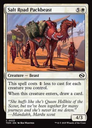 Salt Road Packbeast<br /><span class="collector-number">Collector No. 23</span>