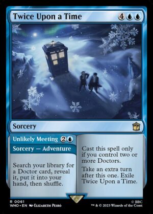 Twice Upon a Time // Unlikely Meeting - Foil<br /><span class="collector-number">Collector No. 61</span>