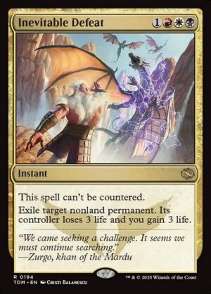 Inevitable Defeat - Foil<br /><span class="collector-number">Collector No. 194</span>