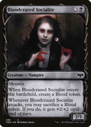 Bloodcrazed Socialite<br /><span class="collector-number">Collector No. 288</span>