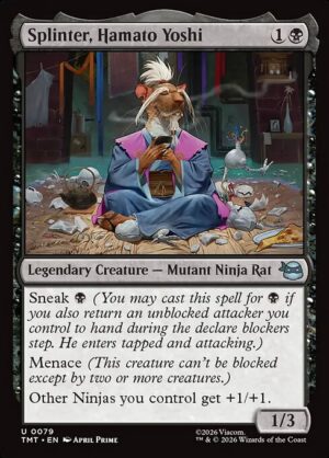 Splinter, Hamato Yoshi<br /><span class="collector-number">Collector No. 79</span>
