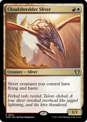 Cloudshredder Sliver<br /><span class="collector-number">Collector No. 919</span>