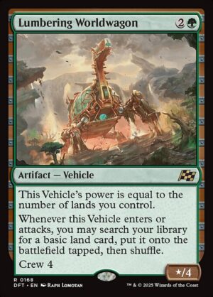 Lumbering Worldwagon - Foil<br /><span class="collector-number">Collector No. 168</span>