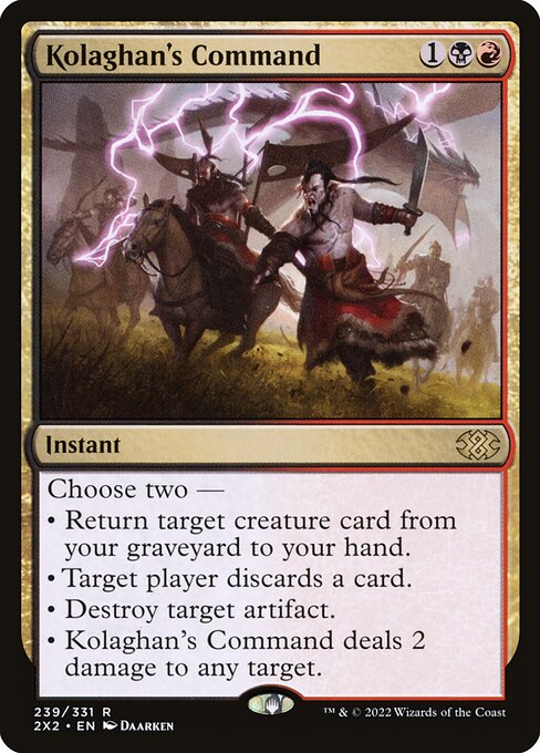 Kolaghan's Command - Foil<br /><span class="collector-number">Collector No. 239</span>