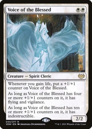 Voice of the Blessed - Foil<br /><span class="collector-number">Collector No. 44</span>