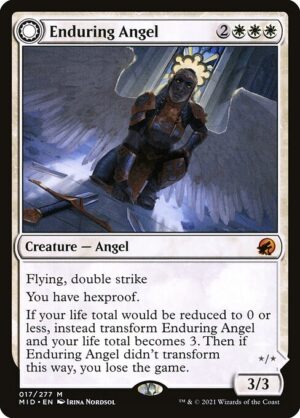 Enduring Angel // Angelic Enforcer - Foil<br /><span class="collector-number">Collector No. 17</span>