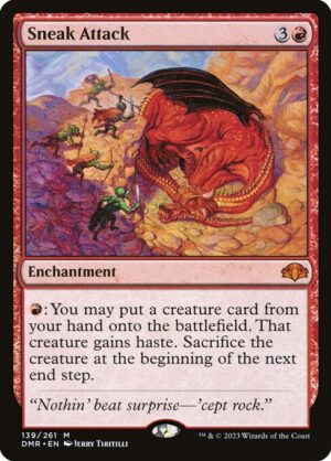 Sneak Attack - Foil<br /><span class="collector-number">Collector No. 139</span>