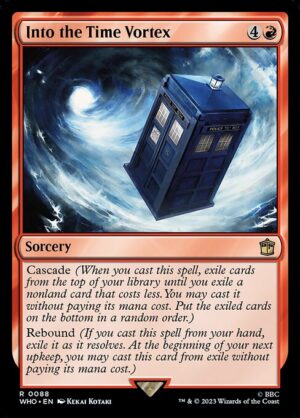 Into the Time Vortex - Foil<br /><span class="collector-number">Collector No. 88</span>