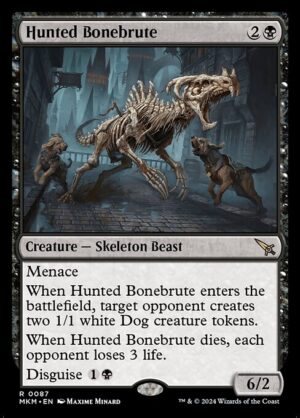 Hunted Bonebrute - Foil<br /><span class="collector-number">Collector No. 87</span>