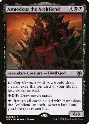 Asmodeus the Archfiend - Foil<br /><span class="collector-number">Collector No. 88</span>