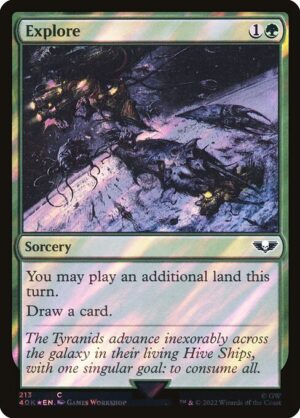 Explore Surge - Foil<br /><span class="collector-number">Collector No. 213★</span>