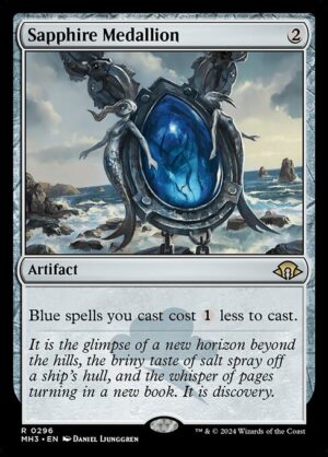 Sapphire Medallion - Foil<br /><span class="collector-number">Collector No. 296</span>