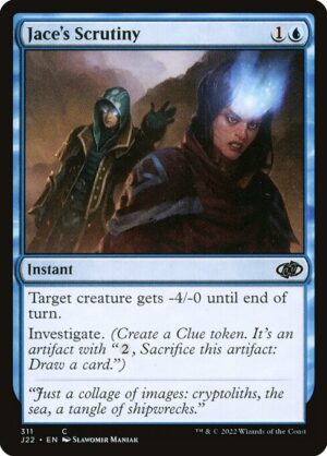 Jace's Scrutiny<br /><span class="collector-number">Collector No. 311</span>