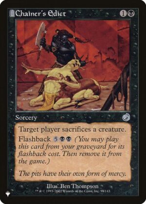 Chainer's Edict<br /><span class="collector-number">Collector No. TOR-57</span>