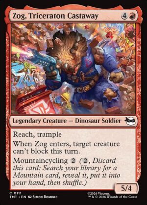 Zog, Triceraton Castaway<br /><span class="collector-number">Collector No. 111</span>