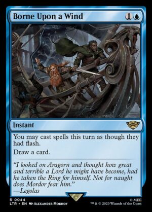 Borne Upon a Wind - Foil<br /><span class="collector-number">Collector No. 44</span>