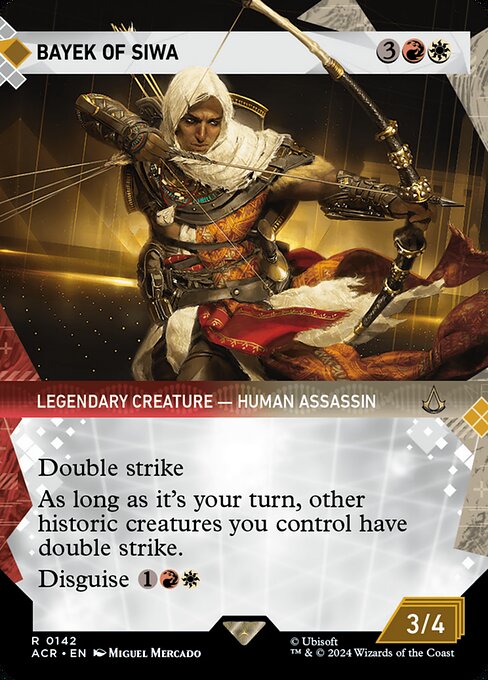 Bayek of Siwa - Foil<br /><span class="collector-number">Collector No. 142</span>