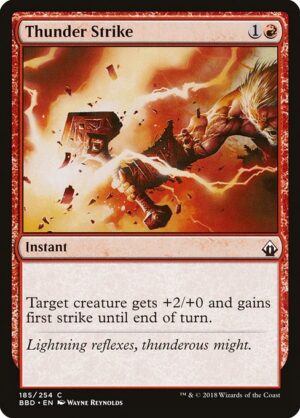 Thunder Strike<br /><span class="collector-number">Collector No. 185</span>