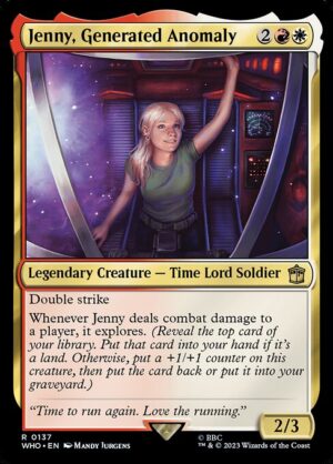 Jenny, Generated Anomaly - Foil<br /><span class="collector-number">Collector No. 137</span>