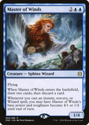 Master of Winds - Foil<br /><span class="collector-number">Collector No. 68p</span>