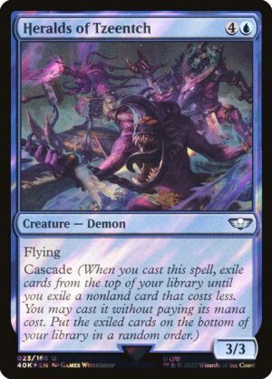Heralds of Tzeentch Surge - Foil<br /><span class="collector-number">Collector No. 23★</span>