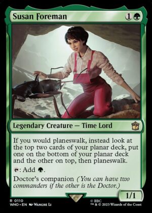 Susan Foreman - Foil<br /><span class="collector-number">Collector No. 110</span>