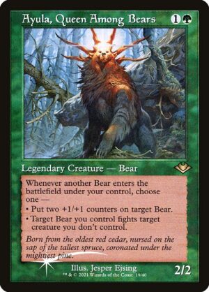 Ayula, Queen Among Bears - Foil<br /><span class="collector-number">Collector No. 19</span>