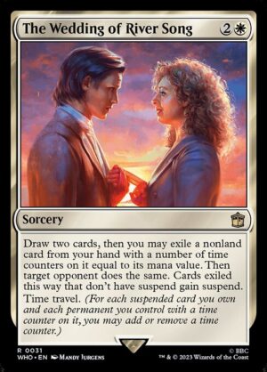The Wedding of River Song - Foil<br /><span class="collector-number">Collector No. 31</span>