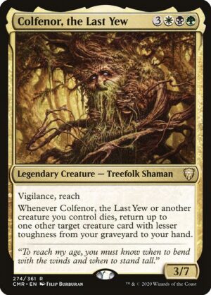Colfenor, the Last Yew - Foil<br /><span class="collector-number">Collector No. 274</span>