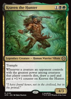 Kraven the Hunter - Foil<br /><span class="collector-number">Collector No. 133</span>