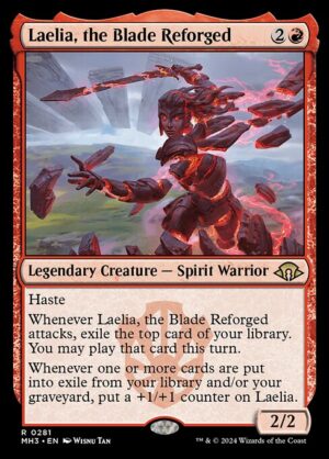 Laelia, the Blade Reforged - Foil<br /><span class="collector-number">Collector No. 281</span>