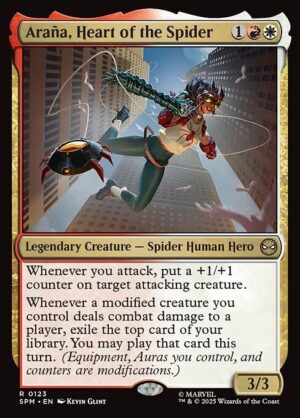 Araña, Heart of the Spider - Foil<br /><span class="collector-number">Collector No. 123</span>