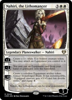 Nahiri, the Lithomancer - Foil<br /><span class="collector-number">Collector No. 45</span>