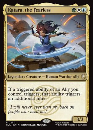 Katara, the Fearless - Foil<br /><span class="collector-number">Collector No. 230</span>