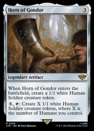 Horn of Gondor - Foil<br /><span class="collector-number">Collector No. 240</span>