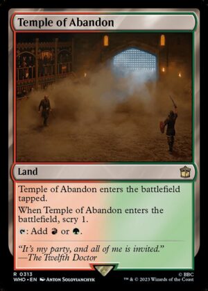 Temple of Abandon - Foil<br /><span class="collector-number">Collector No. 313</span>