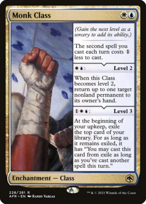Monk Class - Foil<br /><span class="collector-number">Collector No. 228</span>