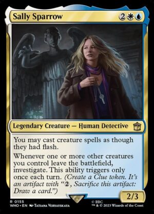 Sally Sparrow - Foil<br /><span class="collector-number">Collector No. 155</span>