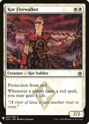 Kor Firewalker<br /><span class="collector-number">Collector No. A25-21</span>